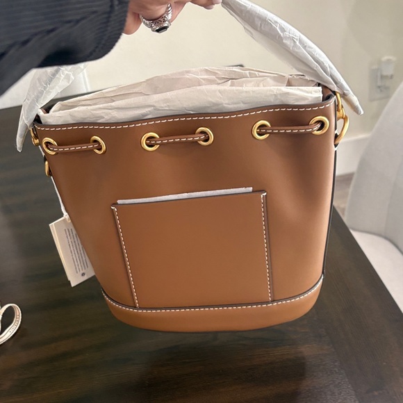NWT Tory Burch Tan Leather Shoulder Bag